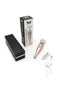 Pixey Hammerhead Rechargeable Wand Rose Gold with packaging and charger, offering powerful massage features.