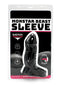 Monstar Beast Silicone Penis Sleeve Black in its packaging, showing premium enhancement features.