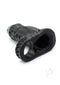 Monstar Beast Silicone Penis Sleeve Black, premium male enhancement sleeve in sleek black silicone, luxury and comfort combined.