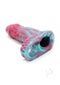 Monstar Beast Silicone Penis Sleeve 03 Pink Blue in vibrant pink and blue colors, designed for enhanced sensation and confidence.