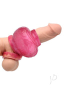 Monstar Beast Silicone Penis Sleeve Pink enhancing intimate pleasure with luxurious design and realistic feel.