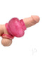 Monstar Beast Silicone Penis Sleeve Pink enhancing intimate pleasure with luxurious design and realistic feel.