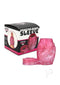 Monstar Beast Silicone Penis Sleeve 14 Pink packaging and sleeve display, premium silicone penis accessory.