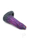 Monstar Beast Silicone Penis Sleeve Purple, designed for premium enhancement and featuring a unique ball stretcher hole.