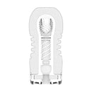 Tenga Rolling Head Cup Gentle Disposable Masturbator interior view showing the unique texture and design for enhanced pleasure.