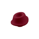 Womanizer 3-Pack Type A Stimulation Heads Bordeaux Medium replacement head in soft silicone for enhanced pleasure.
