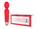 Viben Mini Halo Red Rose Wand Massager with packaging showcasing its features and design.
