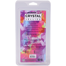 Crystal Jellies Novice Pop Plug 4 Inch Pink packaging featuring details on features and dimensions.