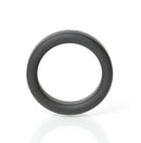 Boneyard Silicone Cock Ring 35mm Black, sleek, non-roll design made from medical grade silicone for comfort and support.