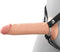 Fantasy X-Tensions Elite 7" silicone hollow strap-on in light skin tone with dual-density design for realistic feel.