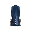Fun Factory Cobra Libre II Vibrating Masturbator Night Blue, hands-free pleasure device for solo or partner use.
