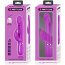 Pretty Love Twinkled Tenderness Flicking Rabbit Fuchsia in stylish packaging, highlighting its dual motor features.