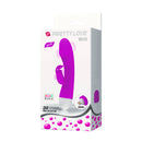 Pretty Love Will 30 Function Rabbit Style Vibrator packaging with purple design and USB charging feature.