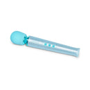 Le Wand All That Glimmers Petite Massager Set Light Blue, a luxurious vibrating massager in light blue.