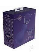 Pumped Sensual 13 Speed Vulva and Breast Pump Purple packaging with breast cup and vulva cup.
