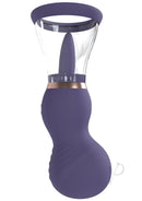 Pumped Sensual 13 Speed Vulva and Breast Pump Purple displaying its sleek design and features.
