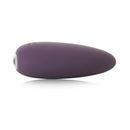 Je Joue Mimi Smooth Clitoral Vibrator Purple shown from the side, highlighting its sleek design and vibrant color.