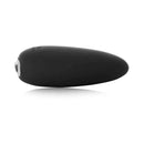 Je Joue Mimi Soft Soft-Tip Clitoral Vibrator Black side view showcasing its sleek design and premium silicone finish.