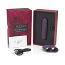 Je Joue Classic Bullet Vibrator Purple in stylish packaging with accessories, designed for precise stimulation.