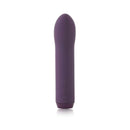 Je Joue G-Spot Bullet Vibrator Rechargeable Silicone Purple in a sleek design, featuring control buttons for easy use.