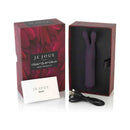 Je Joue Rabbit Bullet Vibrator Purple in elegant packaging with USB charger and product card.