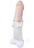 S-Line The Dickheads Bride Bop Bag Vanilla inflatable toy for bachelorette parties and bridal showers.
