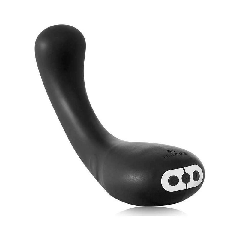 Je Joue G Kii Dual Stimulator Black, a sleek vibrator for G-spot and clitoral stimulation.