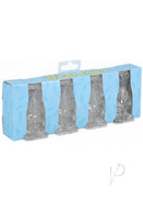 S-Line The Dickheads Shorty Shot Glass Clear packed in a playful box, perfect for fun drinks and gatherings.