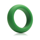 Je Joue Silicone Ring Medium Stretch Green, body-safe silicone cock ring for enhanced stamina and sensation.