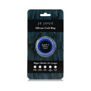 Je Joue Silicone Ring Minimum Stretch Blue in packaging for enhanced comfort and support.