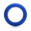 Je Joue Silicone Cock Ring 3-Piece Set Black Green Blue in blue color, featuring a premium silicone design for comfort and fit.