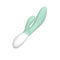 LELO INA 3 Rechargeable Dual Stimulator Seaweed, luxurious rabbit vibrator in seaweed color.