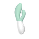 LELO INA 3 Rechargeable Dual Stimulator Seaweed in sleek design, combining luxury and functionality.