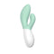 LELO INA 3 Rechargeable Dual Stimulator Seaweed in sleek design, combining luxury and functionality.