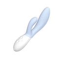 LELO INA 3 Rechargeable Dual Stimulator Seafoam in elegant design for G-spot and clitoral stimulation.