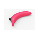 Love To Love Oh Oui Silicone Banana Vibrator Pink in vibrant pink color designed for playful intimacy.