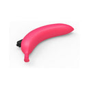 Love To Love Oh Oui Silicone Banana Vibrator Pink in a playful fruit shape, designed for intimate pleasure and comfort.