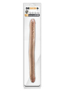 Dr Skin Plus 16.5 Inch Posable Double Dong in package, showcasing its dual-ended feature and realistic design.