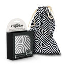 The Collection Bomba Cotton Toy Storage Bag displayed with packaging, showcasing a stylish design.