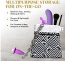 The Collection Bomba Cotton Toy Storage Bag for discreet and convenient storage of toys and accessories.