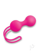 Bodywand Squeeze Pro Silicone Kegel Duo 65 Gram in pink silicone design for pelvic floor strengthening.