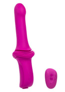 Overdrive Remote Control Sex Machine Smooth Thruster Pink with smooth silicone and wireless remote.