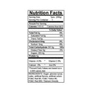 Nutrition facts for Rainbow Cocksicle Pecker Pop Fruit Lollipop with calories and ingredient details.