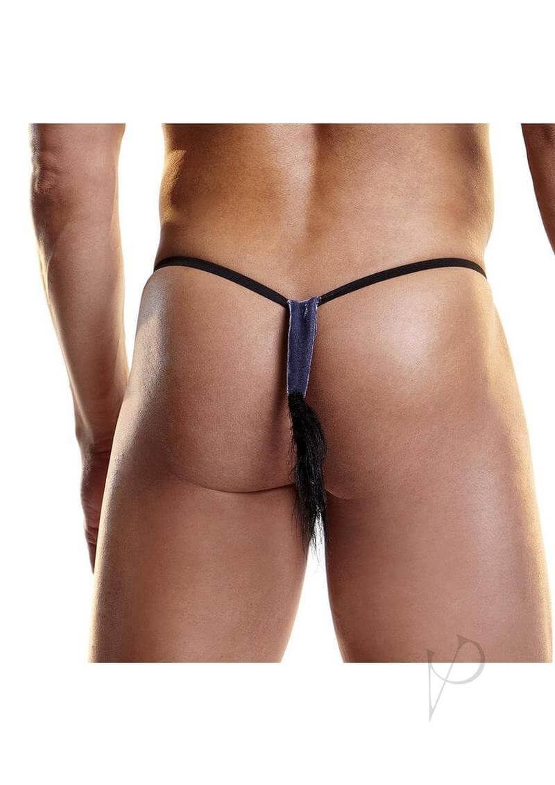 Junk In The Trunk Jockstrap OS Grey showcasing a playful design and cheeky fit, perfect for making a bold statement.