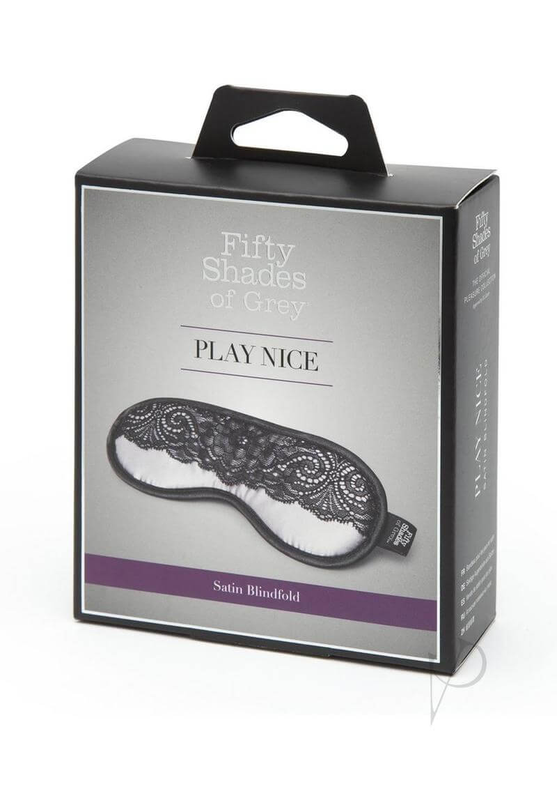 Fsog Play Nice Satin Lace Blindfold-0