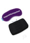 Happy Rabbit eye mask and storage case with "WOW WOW WOW" text for playful intimacy and clitoral pleasure.