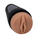 Main Squeeze Lulu Chu Ultraskyn Vagina Stroker showcasing the lifelike interior and discreet hard-case design.