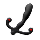 Aneros Helix Syn V Vibrating Prostate Stimulator, a black ergonomic massager designed for intense prostate pleasure.