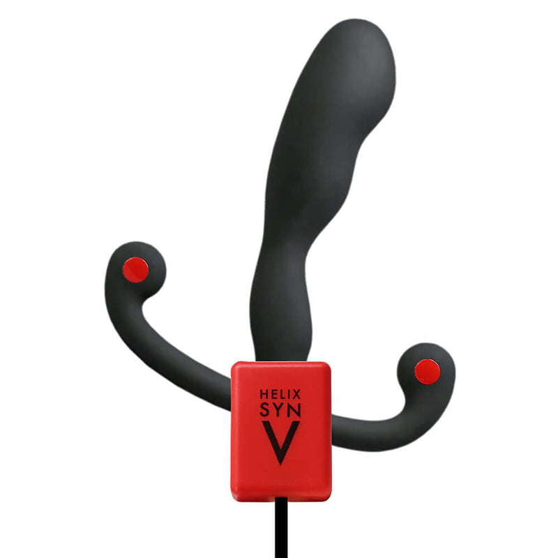 Aneros Helix Syn V Vibrating Prostate Stimulator, ultimate male G-spot massager, powered for orgasmic pleasure.