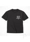 Black XXL t-shirt with the phrase 'You can unfollow me, but you can't unswallow me' printed in white.